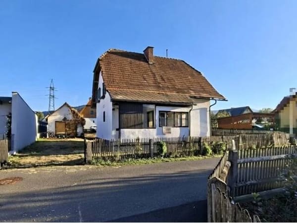 Immobilie in Kindberg - Stark sanierungsbedürftiges Einfamilienhaus mit 795m² ebenem Grundstück - Bild 1