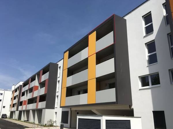 Immobilie in St. Pölten - Neubau-Stadtappartement im Zentrum mit Fern- u. Grünblick - Ruhelage - Loggia - Klimaanlage - Bild 1