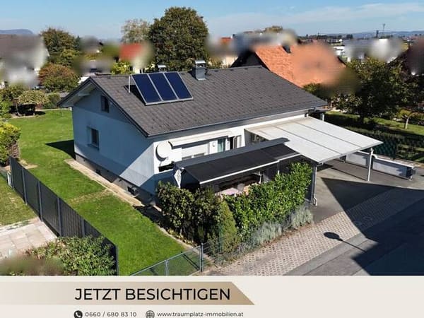 Immobilie in Tillmitsch - Leibnitz/Tillmitsch! Charmantes Einfamilienhaus mit Garten, Terrasse & Carport - Bild 0