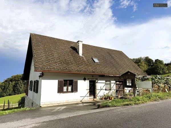 Immobilie in Tautendorf bei Fürstenfeld - Idyllische Alleinlage nahe Fürstenfeld – ehemaliger Buschenschank mit 8.878 m² Grund - Bild 3