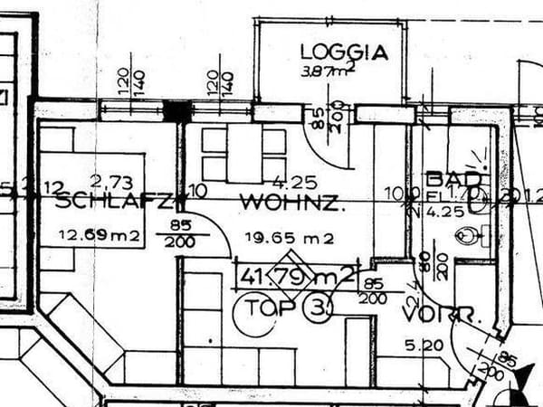 Immobilie in Neuhofen an der Ybbs - Neuhofen | Eigentum | 2-Zimmer-Wohnung Top 4/1 (42,46m² im EG) und Betriebsraum 2 (44,22m² im KG) - Bild 1