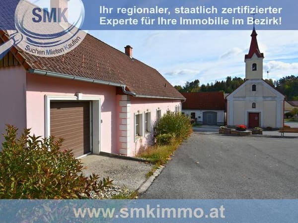 Immobilie in Pfaffenschlag bei Waidhofen a.d.Thaya - Ankommen und wohlfühlen: Dorfhaus mit Charakter im Waldviertel! - Bild 1