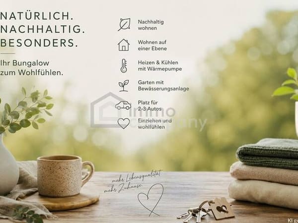 Immobilie in Gutenstein - Nachhaltiges Wohnen mit besonderem Wohngefühl auf einer Ebene! - Bild 0