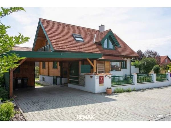 Immobilie in Stratzing - Naturnah wohnen mit vielfältigen Nutzungsmöglichkeiten - charmantes Holzblockhaus mit Wintergarten und Sauna in Stratzing - Bild 3