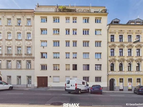 Immobilie in Wien - 3-Zimmer-Wohnung mit großen Renovierungspotenzial am ruhigen Arthaberplatz mit Grünblick | DAVE - Bild 0