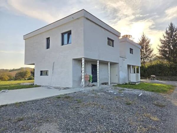Immobilie in Dietersdorf am Gnasbach - Neuwertige Doppel- Haushälfte in erhöhter und sonniger Ruhelage mit unverbaubarer Freisicht - Bild 0