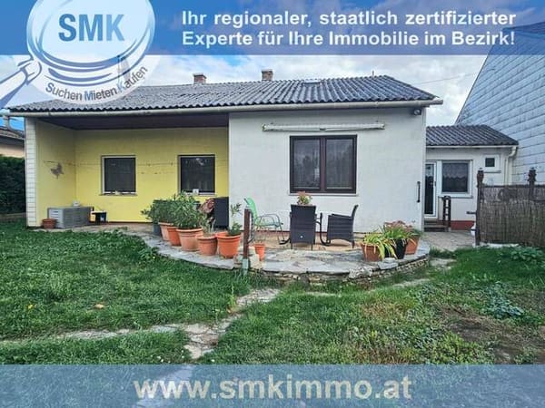 Immobilie in Zistersdorf - Gemütlicher Bungalow direkt in der Stadt Zistersdorf! - Bild 1