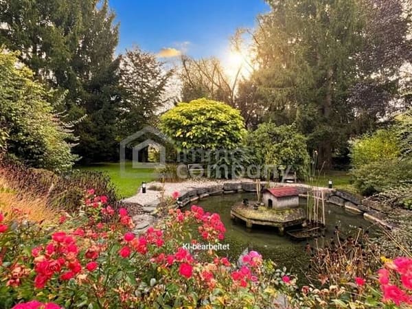 Immobilie in Ebenthal - Top-renovierter Wohntraum mit 2000 m² Gartenparadies,Teich und Bachlauf - Bild 2