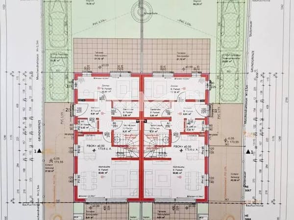 Immobilie in Zeiselmauer - Projekt mit Potential in Zeiselmauer - Doppelhaus-Rohbau - 245qmNFL auf 542qm BW, BKLII - Bild 3