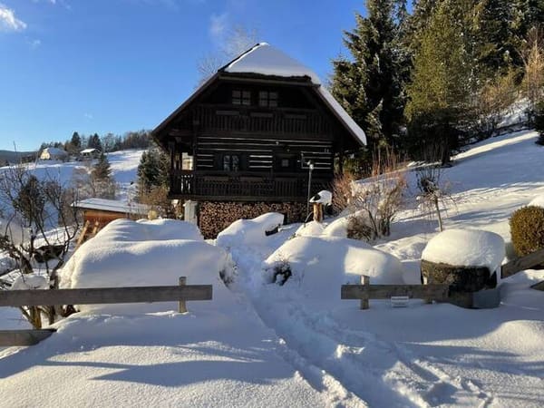 Immobilie in Griffen - Wo die Ruhe zu Hause ist – Almhütte mit Sauna und Fernblick - Bild 0