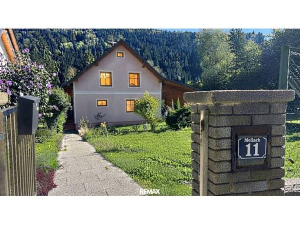 Immobilie in Frauenstein - Natur vor der Haustüre – Einfamilienhaus mit großem Garten in Mellach - Bild 0