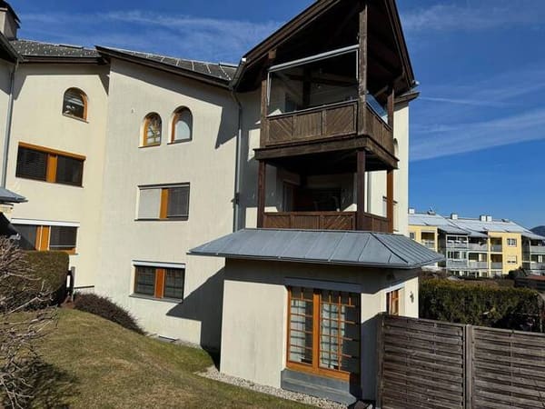 Immobilie in Bodensdorf - Helle 3-Zimmer Wohnung mit Terrasse, See-/Bergpanoramablick (provisionsfrei) - Bild 1
