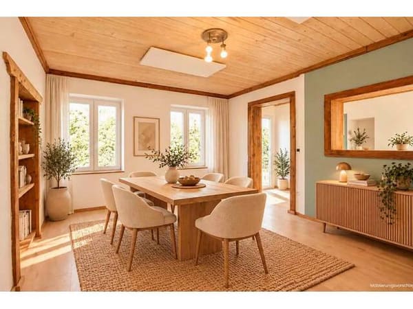 Immobilie in Blumenthal - Gartenparadies für die ganze Familie - charmantes Einfamilienhaus mit viel Potenzial und Freiraum - Bild 2