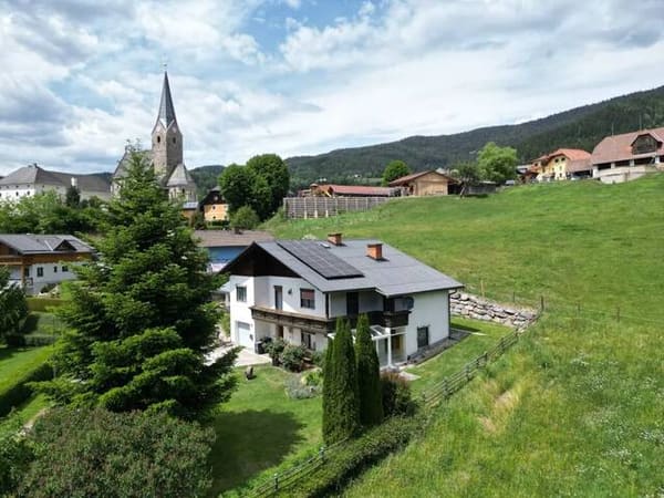 Immobilie in Friesach - Sonniges Familienparadies in Zeltschach - Aussichtslage, moderne Energietechnik & viel Platz - Bild 0