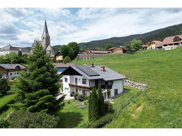 Immobilie in Friesach - Sonniges Familienparadies in Zeltschach - Aussichtslage, moderne Energietechnik & viel Platz - Bild 3