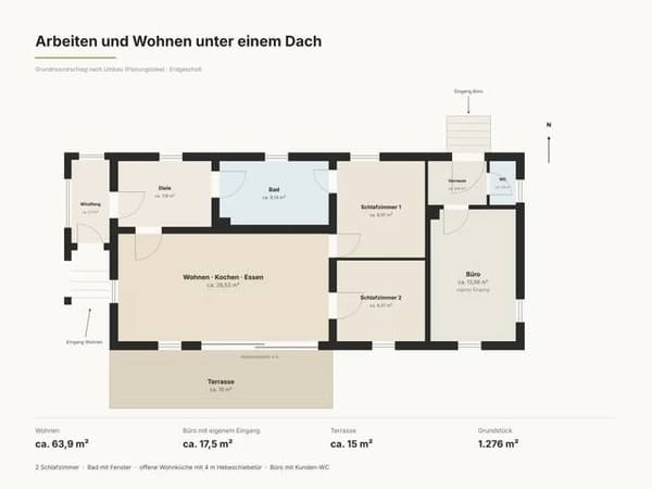 Immobilie in Traundorf - Ihr Haus. Ihr Garten. Ihre Ideen. - Haus mit Bergblick und viel Gestaltungspotenzial in Traundorf - Bild 1