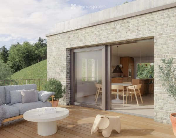 Immobilie in Paudex - Maison mitoyenne neuve de 5.5 pièces à Paudex – Vue, balcon et jardin - Bild 2