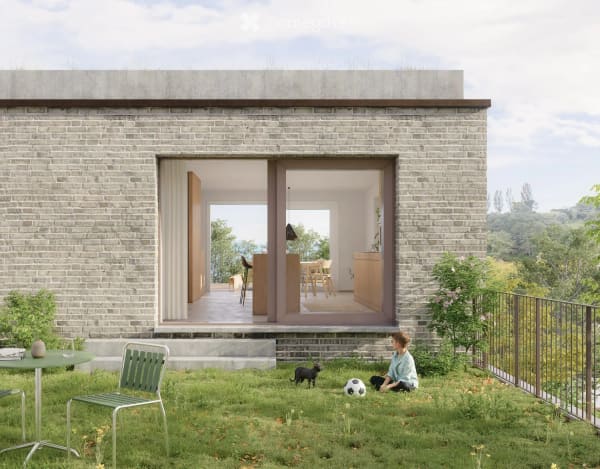 Immobilie in Paudex - Maison mitoyenne neuve de 5.5 pièces à Paudex – Vue, balcon et jardin - Bild 3