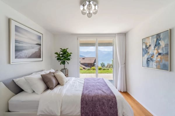 Immobilie in Tschingel Ob Gunten - 7.5 Zimmerwohnung mit See & Alpenblick - Bild 4