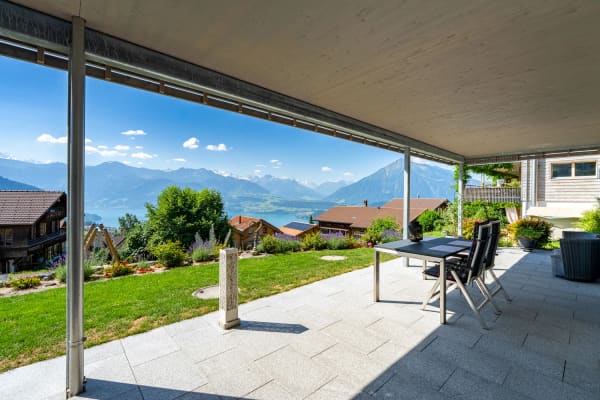 Immobilie in Tschingel Ob Gunten - 7.5 Zimmerwohnung mit See & Alpenblick - Bild 7