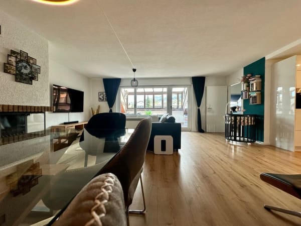 Immobilie in Büsserach - Modernisierte 5.5-Zimmerdachwohnung mit verglaster Terrasse und Garage - Bild 2