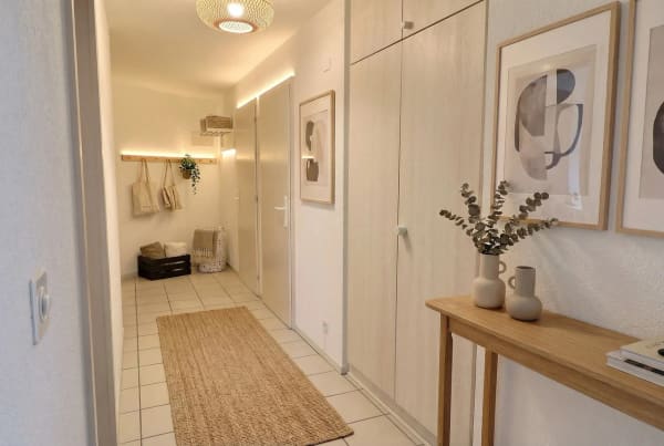 Immobilie in Le Mouret - Charmant appartement lumineux de 5.5 pièces avec balcon - Bild 11