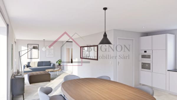 Immobilie in Combremont-le-grand - LES VILLAS DU GRAND PRÉ  Villa mitoyenne de 4.5 pièces en PPE - Lot C3 - Bild 3
