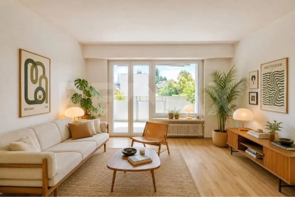 Immobilie in Wittenbach - Zuhause zwischen Stadt und Natur. Ihr privater Rückzugsort mit Balkon und Gartenanteil. - Bild 9