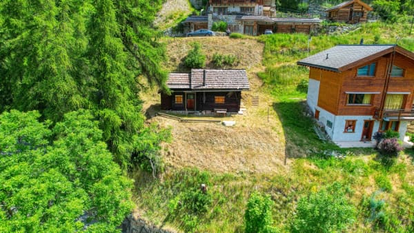 Immobilie in Ayer - EXCLUSIVITE Chalet rustique de 4 ½ pièces avec vue panoramique - Bild 11
