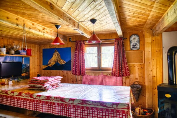 Immobilie in Ayer - EXCLUSIVITE Chalet rustique de 4 ½ pièces avec vue panoramique - Bild 2