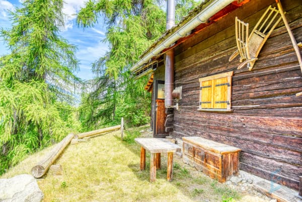 Immobilie in Ayer - EXCLUSIVITE Chalet rustique de 4 ½ pièces avec vue panoramique - Bild 8
