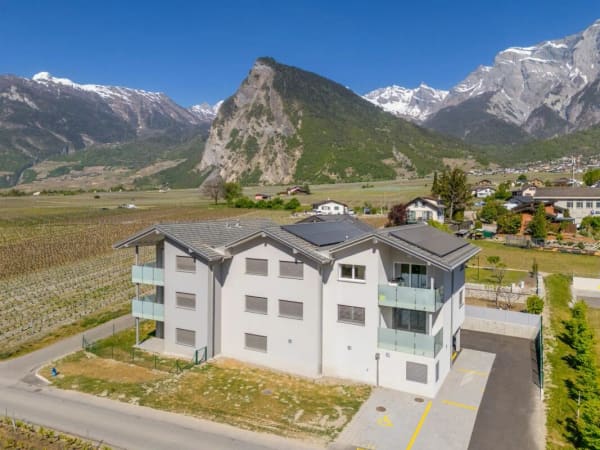 Immobilie in St-pierre-de-clages - Appartement neuf de 4.5 pièces déjà loué - Revenu locatif immédiat - Bild 9
