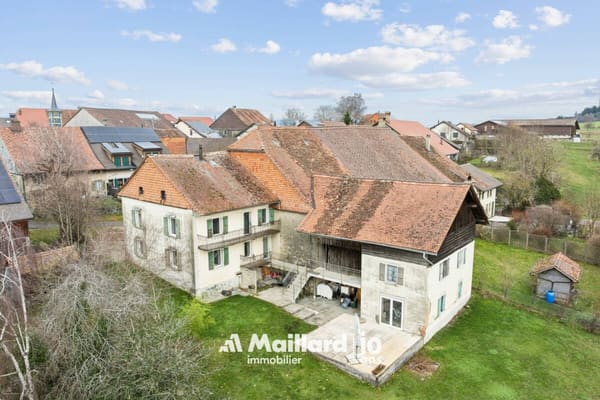 Immobilie in Thierrens - Thierrens - Maison de 5.5 pièces avec important potentiel d'agrandissement - Bild 7