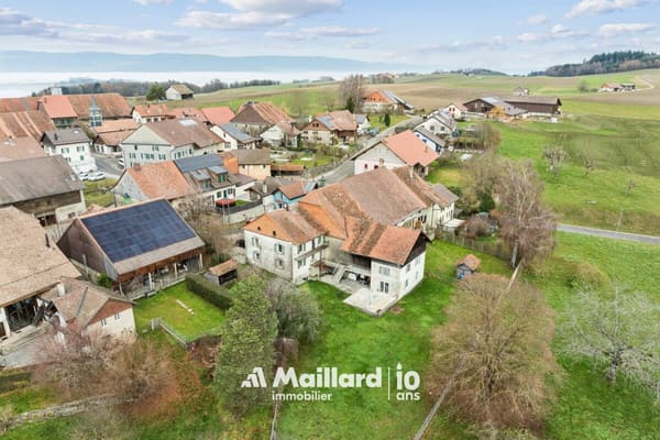 Immobilie in Thierrens - Thierrens - Maison de 5.5 pièces avec important potentiel d'agrandissement - Bild 8