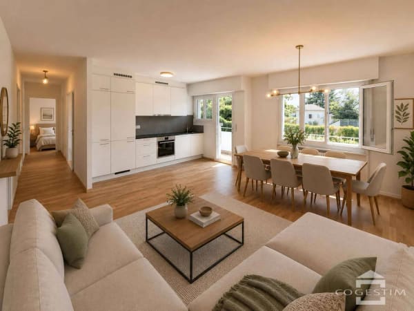 Immobilie in Paudex - Appartement de 3.5 pièces à deux pas du lac - Bild 0