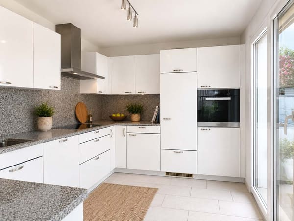 Immobilie in Geltwil - 6.5-Zi-Doppeleinfamilienhaus mit Weitsicht, Sauna, 2 Einstellplätzen + 1 Parkplatz - Bild 1