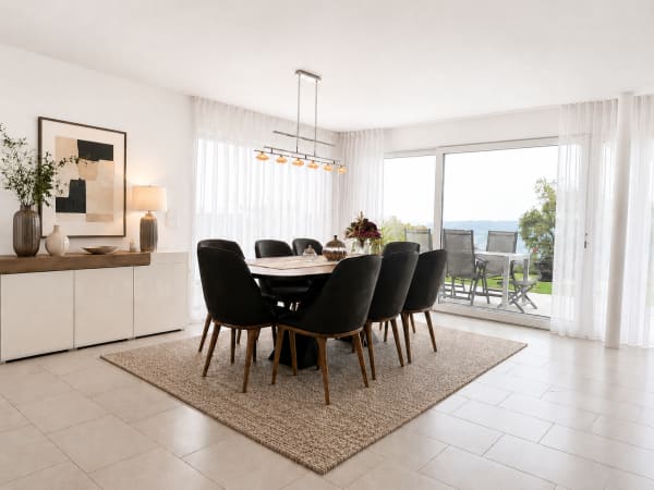 Immobilie in Geltwil - 6.5-Zi-Doppeleinfamilienhaus mit Weitsicht, Sauna, 2 Einstellplätzen + 1 Parkplatz - Bild 5