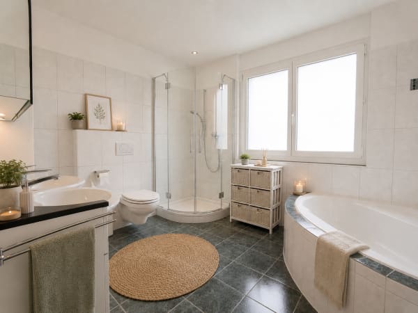 Immobilie in Geltwil - 6.5-Zi-Doppeleinfamilienhaus mit Weitsicht, Sauna, 2 Einstellplätzen + 1 Parkplatz - Bild 9