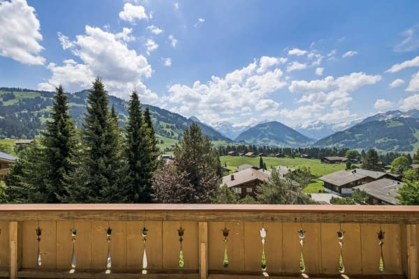 Immobilie in Schönried - Magnifique chalet avec vue panoramique - Bild 0