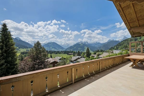 Immobilie in Schönried - Magnifique chalet avec vue panoramique - Bild 1
