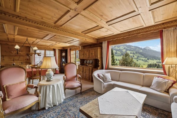 Immobilie in Schönried - Magnifique chalet avec vue panoramique - Bild 8