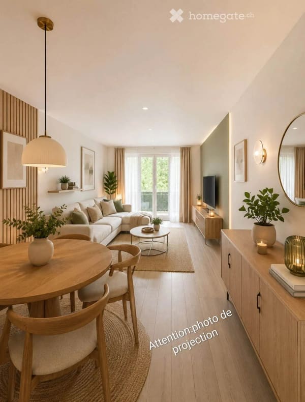 Immobilie in Le Prévoux - Appartement de 4 pièces - Bild 2