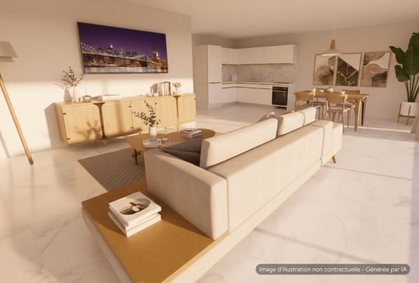 Immobilie in Dorénaz - Appartement neuf de 4.5 pièces avec grand balcon - Bild 5