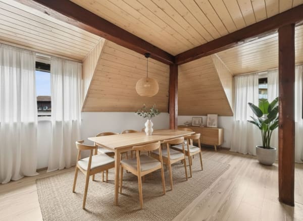 Immobilie in Yverdon-les-bains - IL OCCUPE TOUTE LA TOITURE DE L'IMMEUBLE ?VOTRE COCON SOUS LES TOITS FACE À LA THIELLE - Bild 0