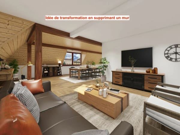 Immobilie in Yverdon-les-bains - IL OCCUPE TOUTE LA TOITURE DE L'IMMEUBLE ?VOTRE COCON SOUS LES TOITS FACE À LA THIELLE - Bild 7