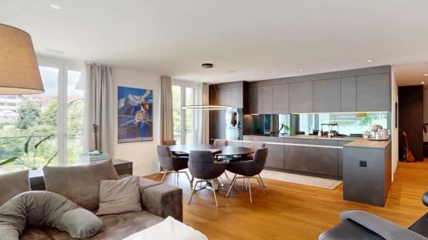 Immobilie in Ballwil - Luxuriöse 3.5-Zimmer Smart-Home-Wohnung mit Wintergarten-Balkon & E-Ladestation in Ballwil - Bild 1