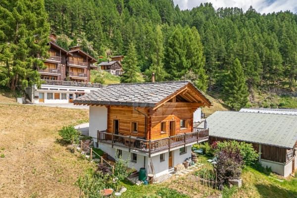 Immobilie in La Sage - Magnifique chalet avec vue imprenable sur les Alpes - Bild 0