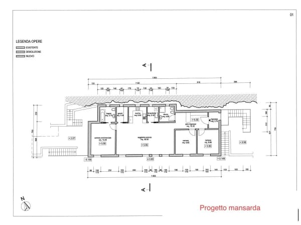 Immobilie in Aranno - GRANDE CASA 5.5 LOCALI DA RISTRUTTURARE AD ARANNO - Bild 11