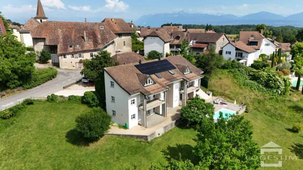 Immobilie in Villars-sous-yens - La sérénité de la campagne à 10 minutes de Morges Grande maison mitoyenne - Bild 0