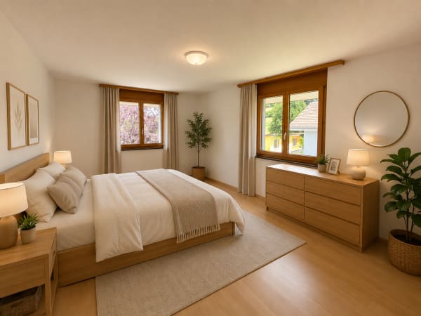 Immobilie in Heitenried - Attraktives Haus mit Einliegerwohnung - Bild 3